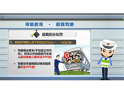 駕駛人滿分和審驗教育業(yè)務監(jiān)管系統(tǒng)